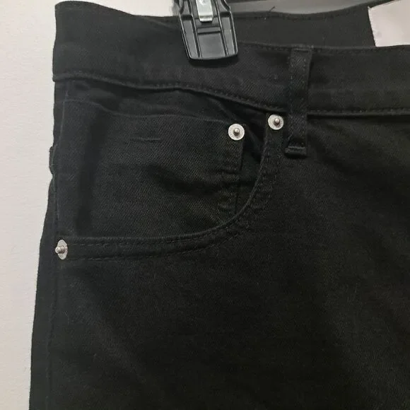 Stampd 1761 Striped DenimSkinny Jeans Size 33 Black